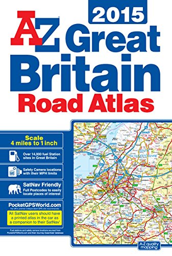 Great Britain 4m Road Atlas 2015