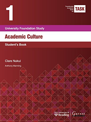 TASK 1 Academic Culture (2015) - Student's Book