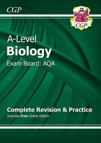 A-Level Biology: AQA Year 1 & 2 Complete Revision & Practice with Online Edition