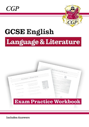 GCSE English Language & Literature Exam Practice Workbook (includes Answers)