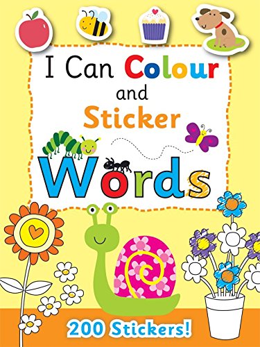I Can Colour - My First Words