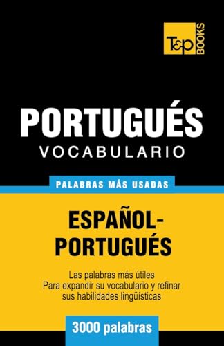 Vocabulario español-portugués - 3000 palabras más usadas