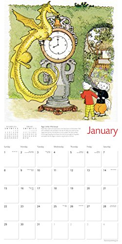 Rupert Bear wall calendar 2017 (Art calendar)