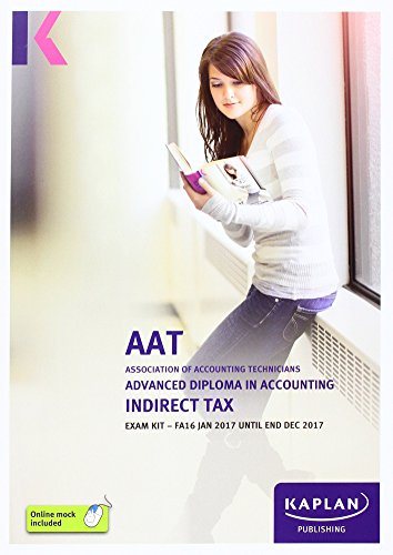 AAT Indirect Tax FA2016 - Exam Kit
