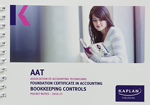 AAT Bookkeeping Controls - Pocket Notes