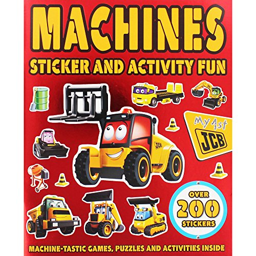 Mega Machines Sticker and Activity Book