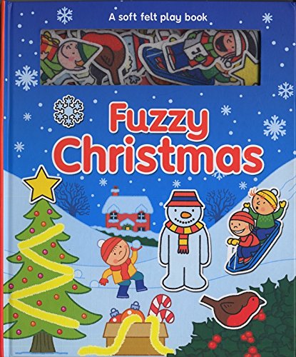 FUZZY CHRISTMAS FELT PLAY BOOK