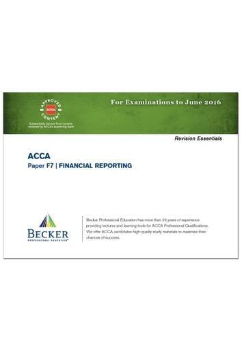 ACCA - F7 Financial Reporting (International) (for Exams Up to June 2016)
