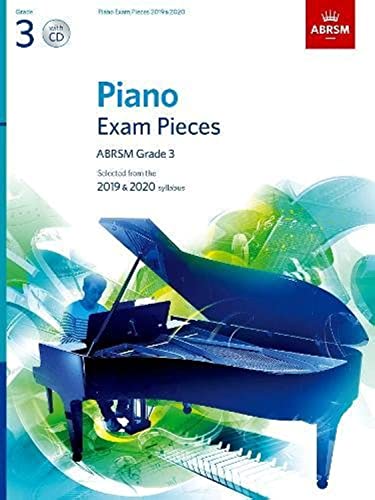 Piano Exam Pieces 2019 & 2020, ABRSM Grade 3, with CD
