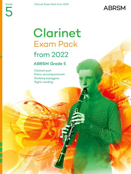 Clarinet Exam Pack from 2022, ABRSM Grade 5