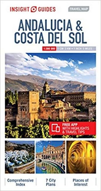 Insight Guides Travel Map Andalucia & Costa del Sol