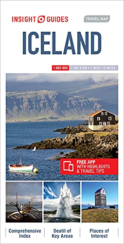 Insight Guides Travel Map Iceland