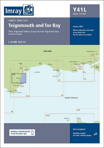 Laminated Y41 Teignmouth and Tor Bay (Small Format)