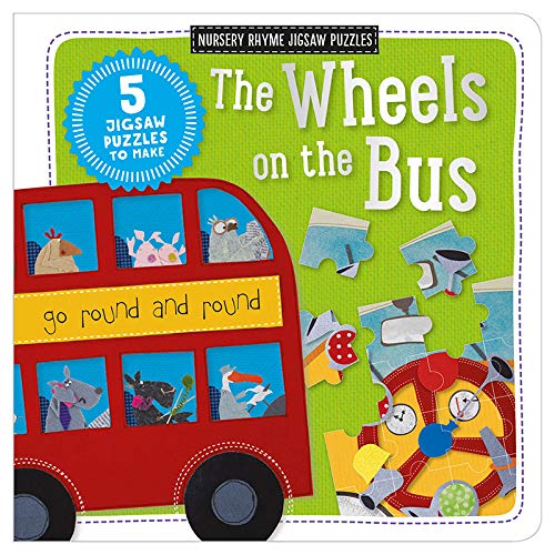 Kate Toms Jigsaw Book The Wheels on the Bus