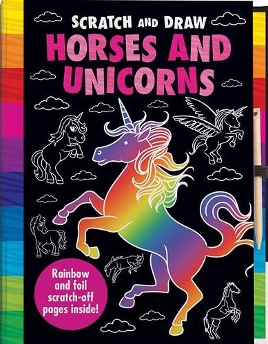 Scratch and Draw Horses and Unicorns