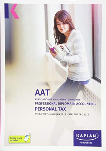 PERSONAL TAX (FA18) - STUDY TEXT