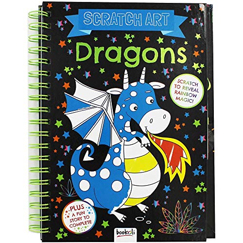 Dragons: Scratch Art