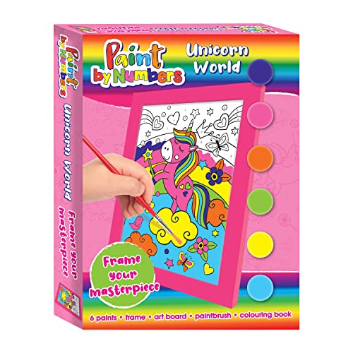 Paint by Numbers Unicorn World