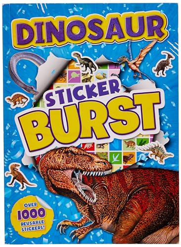 Alligator Dinosaur Sticker Burst Book