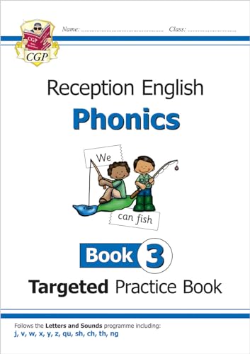 Reception English Phonics Targeted Practice Book - Book 3