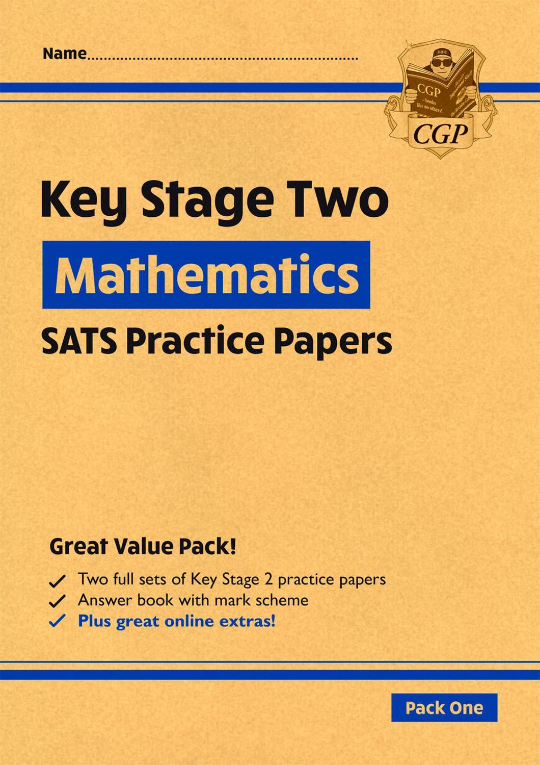 KS2 Maths Year 6 SATS Practice Papers: Pack 1 - for the 2026 tests (with free Online Extras)