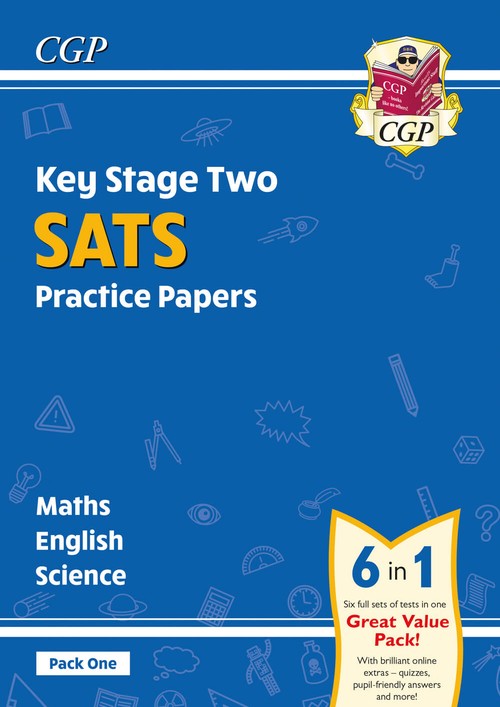 KS2 Complete Year 6 SATS Practice Papers Pack 1: Science, Maths & English (for the 2027 tests)