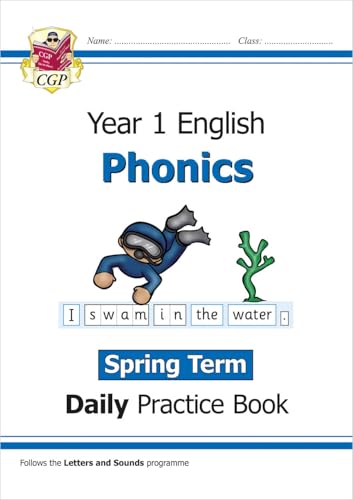 KS1 Phonics Year 1 Daily Practice Book: Spring Term