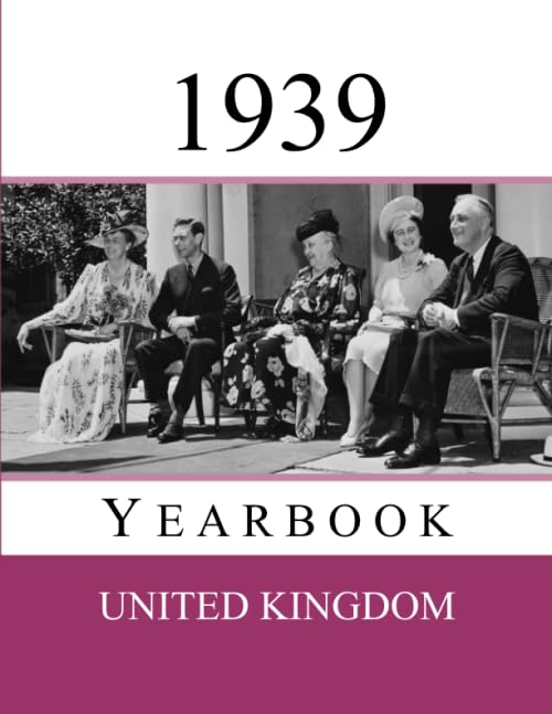 1939 UK Yearbook: Original book full of facts and figures from 1939 - Unique birthday gift / present idea.