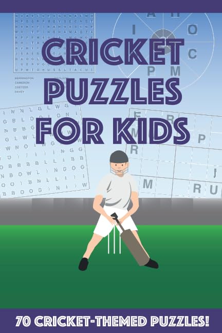Cricket Puzzles for Kids