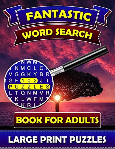 Fantastic Word Search Books for Adults (Large Print Puzzles)