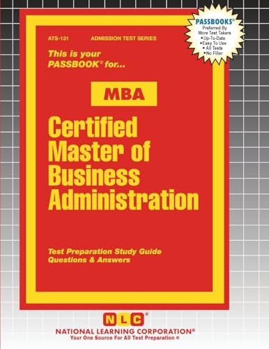 Certified Master of Business Administration (MBA)