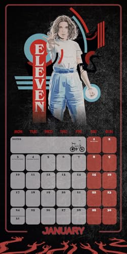 The Official Stranger Things Square Calendar 2022