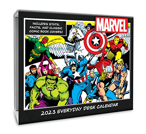 The Marvel 2023 Desk Block Calendar