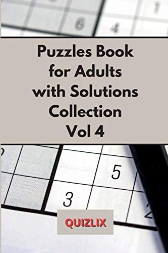Puzzles Book with Solutions Super Collection VOL 4