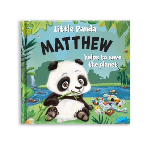 Personalised Childrens Storybook - Little Panda Helps to Save the Planet (Matthew)