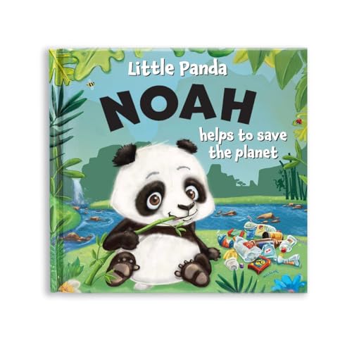 Personalised Childrens Storybook - Little Panda Helps to Save the Planet (Noah)