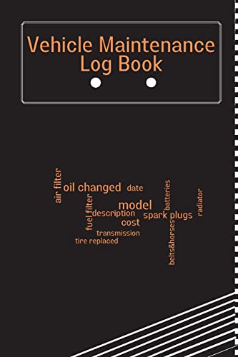 Vehicle Maintenance Log Book