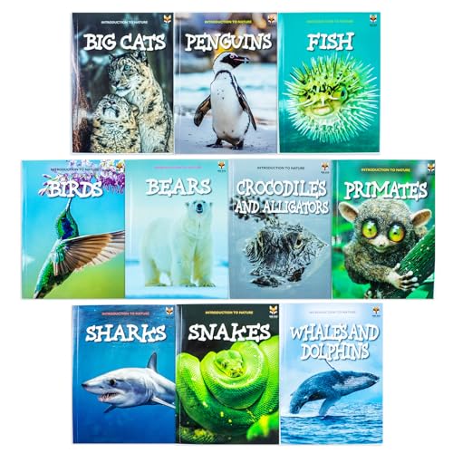 Children Introduction to Nature for Beginners 10 Book Collection Set