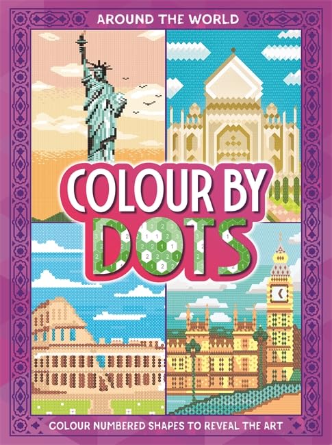 Colour By Dots: Around the World