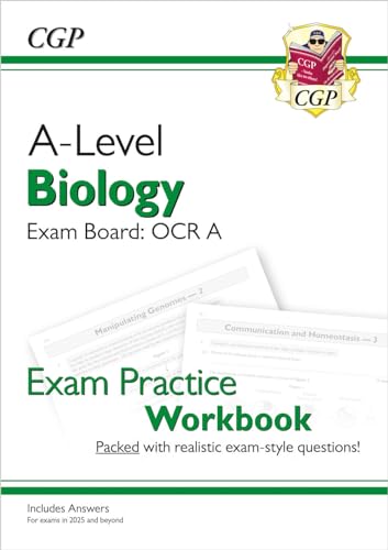 A-Level Biology: OCR A Year 1 & 2 Exam Practice Workbook includes Answers
