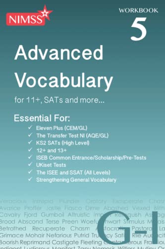 NIMSS Advanced Vocabulary Workbook 5 G-I: for 11+, SATs and more… (NIMSS Advanced Vocabulary Workbooks)