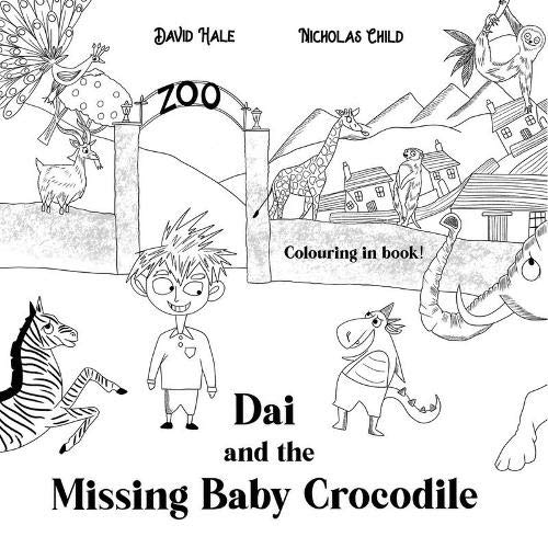 Dai and The Missing Baby Crocodile Colouring Book