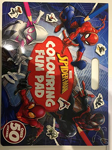 Marvel Spider-Man: Colouring Fun Pad