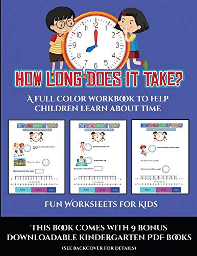 Fun Worksheets for Kids (How long does it take?)