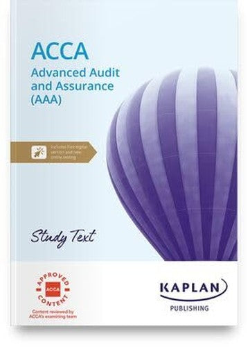 ADVANCED AUDIT AND ASSURANCE STUDY TEXT