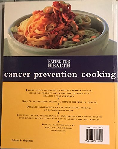 Eating for Health: Cancer Prevention Cooking
