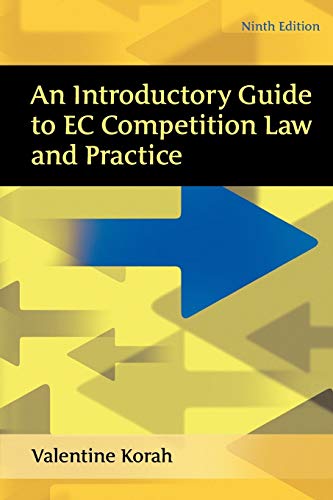 An Introductory Guide to EC Competition Law and Practice