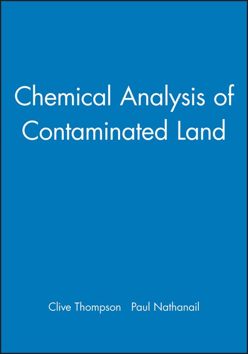 Chemical Analysis of Contaminated Land