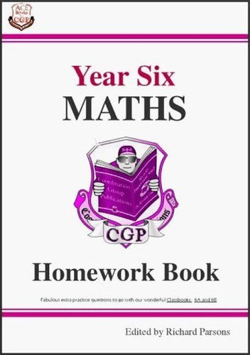 KS2 Maths Homework Book - Year 6
