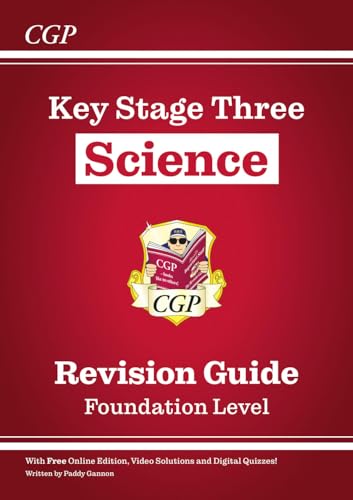 KS3 Science Revision Guide – Foundation (includes Online Edition, Videos & Quizzes)